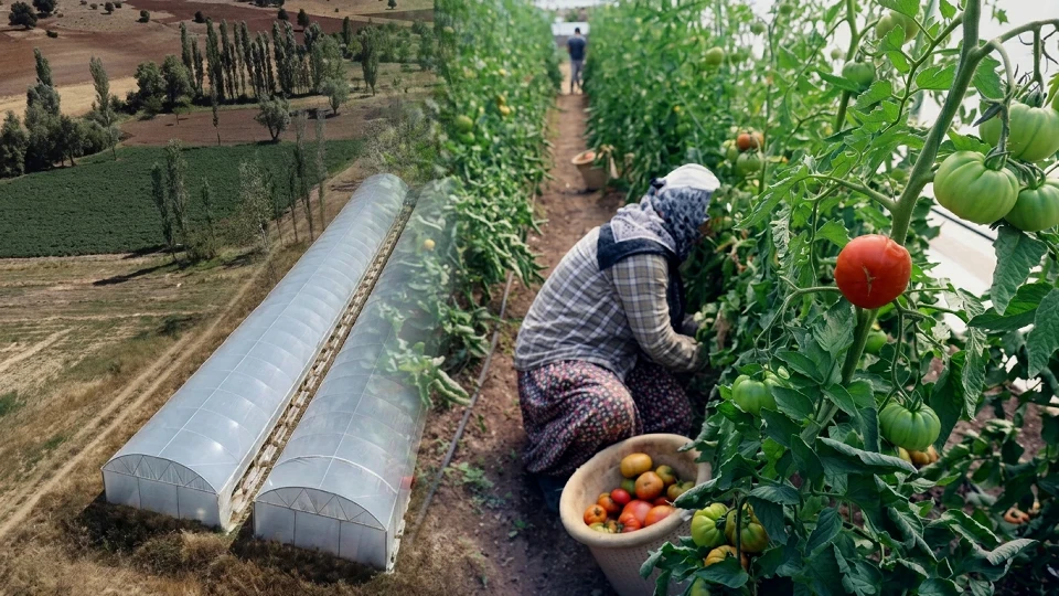 ‘Burada olmaz’ dediler, baba-kız yaptı: 1500 rakımda kurdukları seradan bakın ne çıktı?